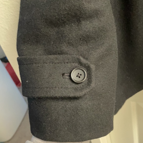 Great condition Large Merona black peacoat - Picture 4 of 6